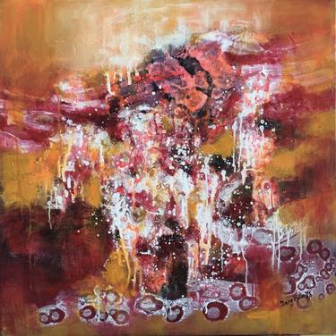 Original Abstract Expressionism Abstract Paintings by Sangeeta Charan