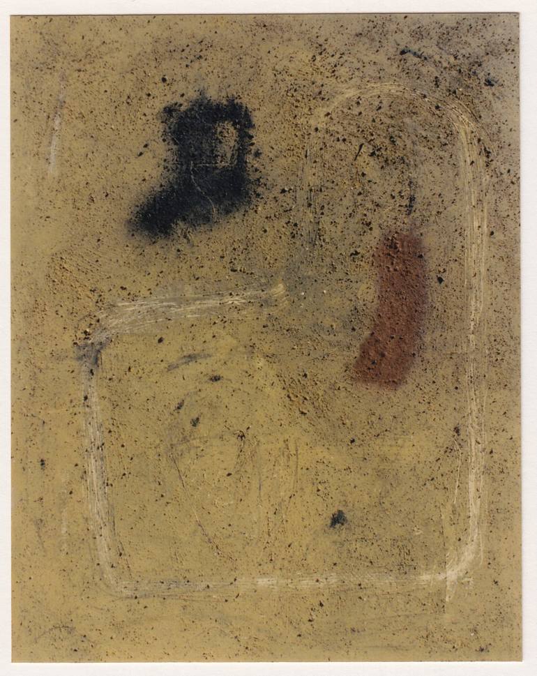Original Abstract Painting by Rainer Garbe | Abstract Art on Canvas | Do you want to come in?