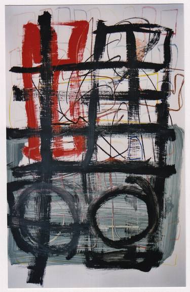 Original Modern Abstract Paintings by Rainer Garbe