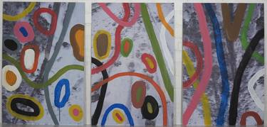 Original Abstract Paintings by Rainer Garbe