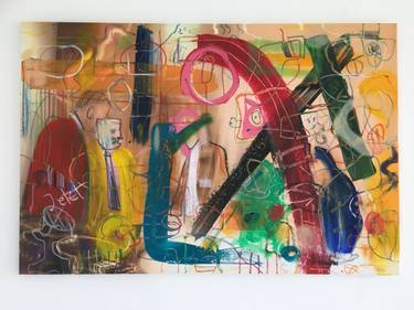 Original Expressionism Abstract Paintings by Rainer Garbe