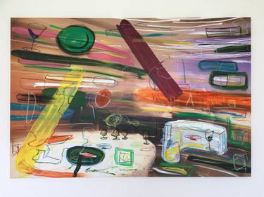 Original Expressionism Abstract Paintings by Rainer Garbe