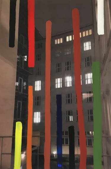 Original Expressionism Abstract Paintings by Rainer Garbe