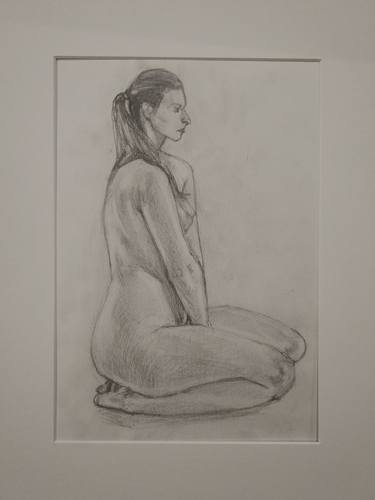 Print of Body Drawings by Zahra Azimzade