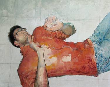 Original Contemporary People Painting by Massimiliano Montaldi