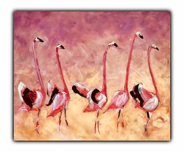 Original Abstract Animal Paintings by Kamya Sharma