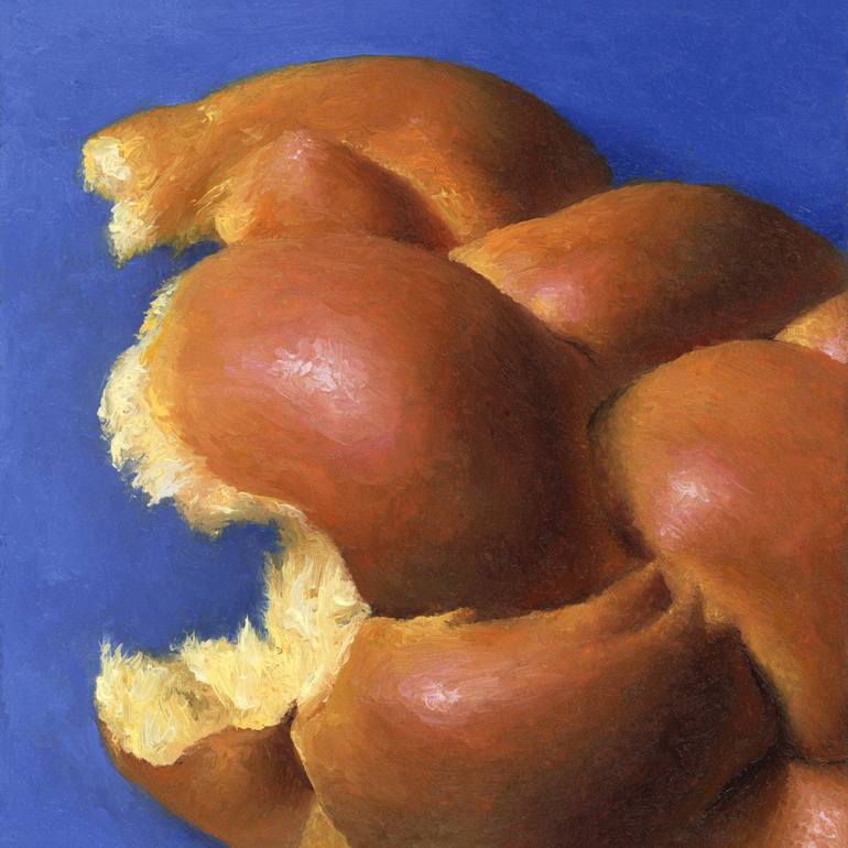 Original Abstract Still Life Painting by Ken Goshen