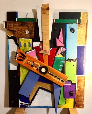 Original Conceptual Abstract Sculpture by Marko Tomic