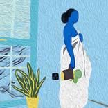 Cobalt Reviere I by Vanessa Endeley