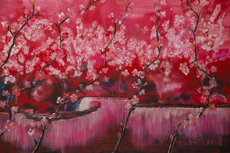 Cherry Blossoms Photography by Tarmo Laine Saatchi Art