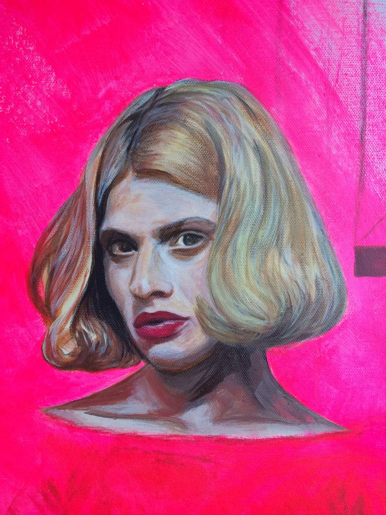 Original Portraiture Pop Culture/Celebrity Painting by Lia Ferreira