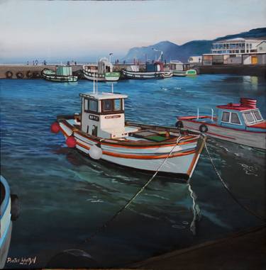 Print of Realism Boat Paintings by Pieter Wentzel