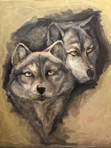 Original Fine Art Animal Paintings by Julia Krasnova