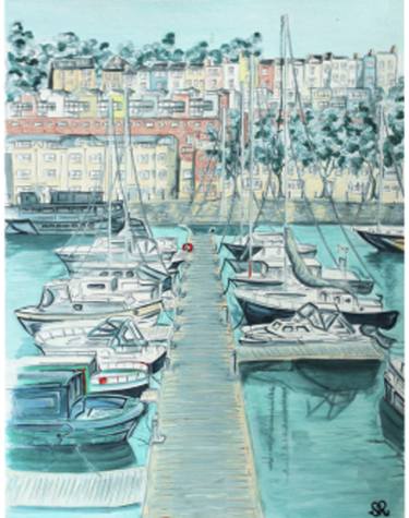 Original Sailboat Painting by Susie Ramsay