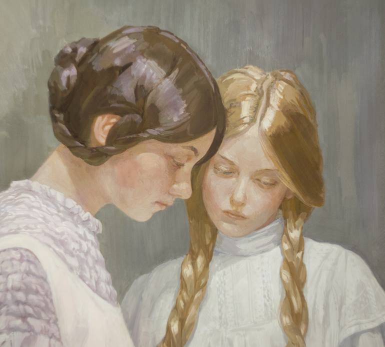 Original Documentary Children Painting by Igor Cherenkov