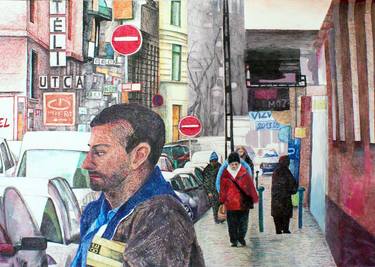 Print of Figurative Cities Drawings by Emese Bacs