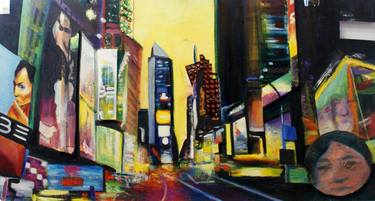 Print of Expressionism Cities Paintings by Emese Bacs