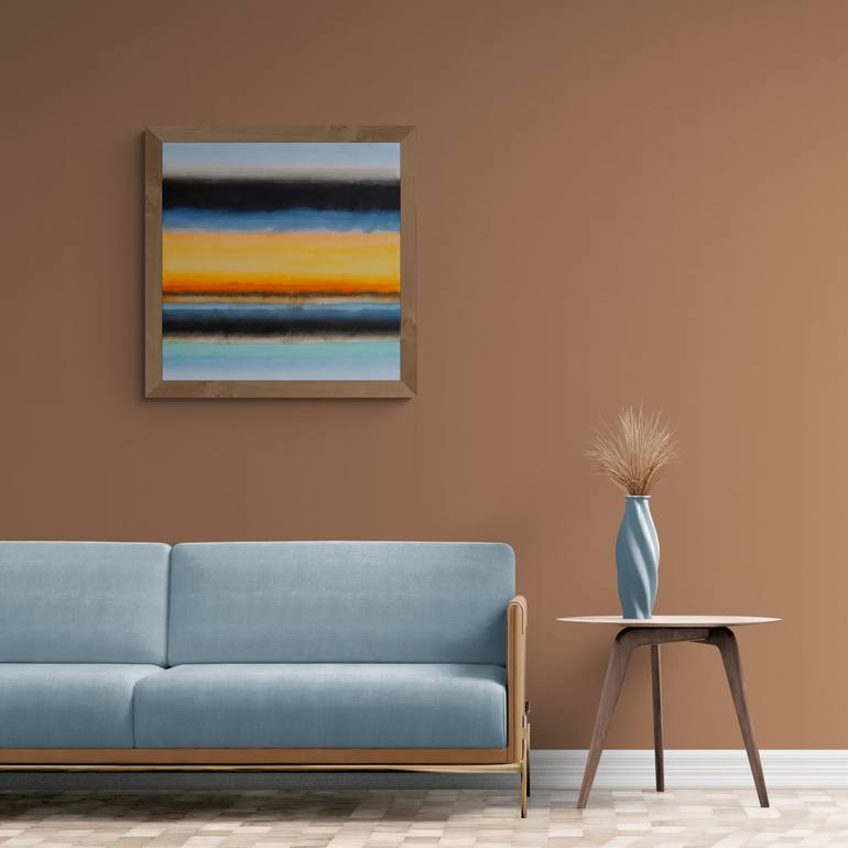 Original Abstract Landscape Painting by Eric Winzenried