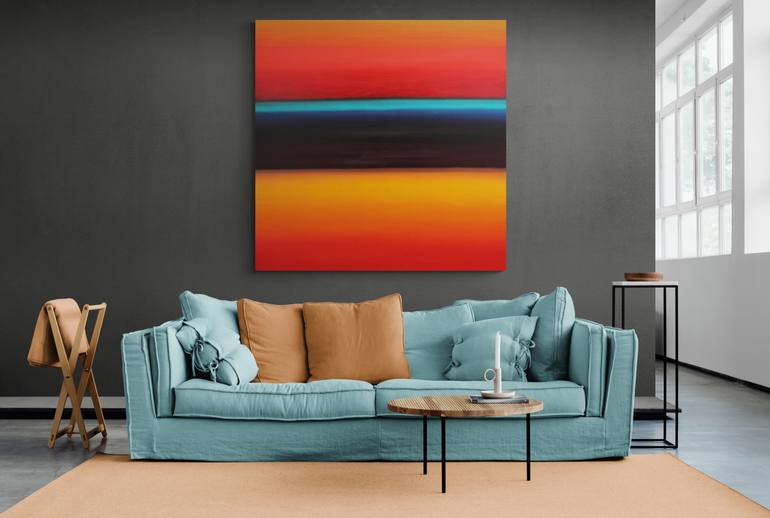 Original Abstract Expressionism Abstract Painting by Eric Winzenried