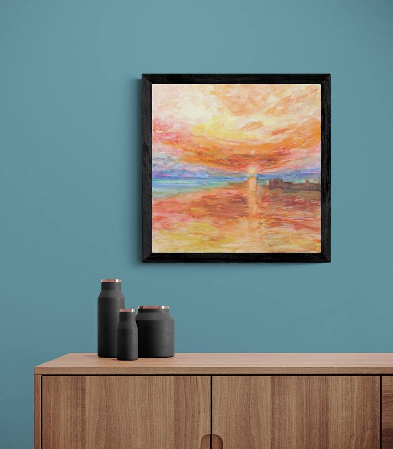 Original Contemporary Seascape Painting by Eric Winzenried