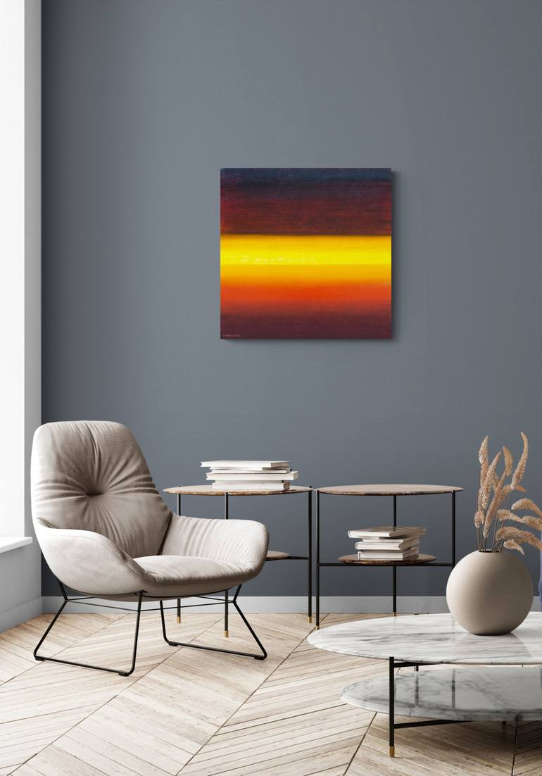 Original Abstract Landscape Painting by Eric Winzenried