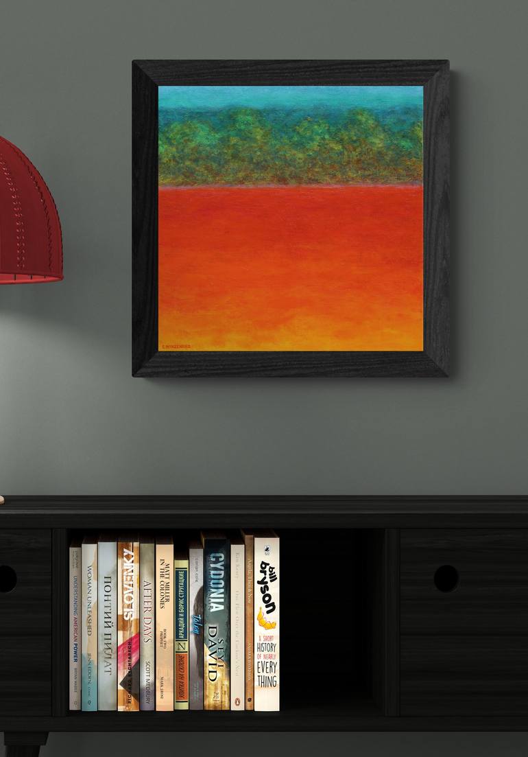 Original Abstract Landscape Painting by Eric Winzenried