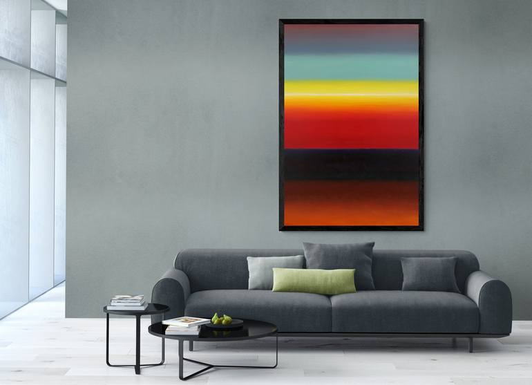 Original Abstract Landscape Painting by Eric Winzenried