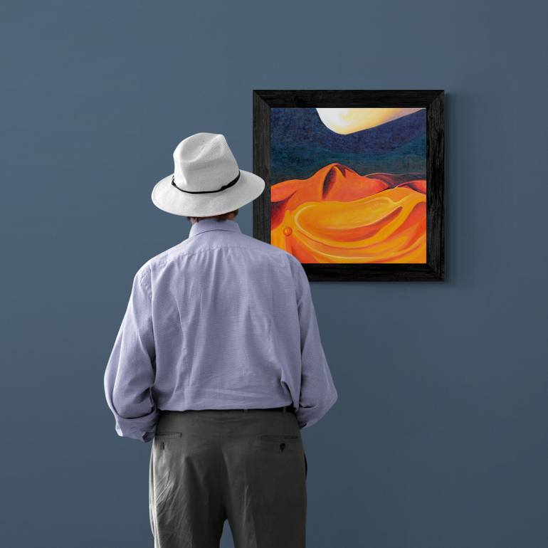 Original Abstract Landscape Painting by Eric Winzenried