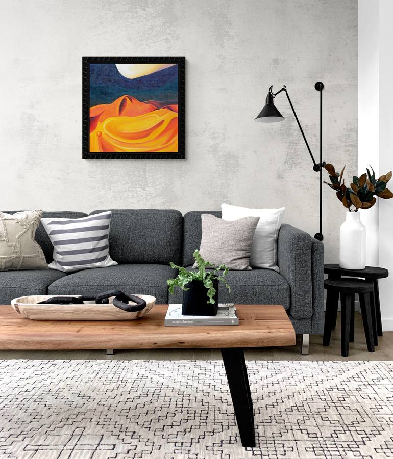 Original Abstract Landscape Painting by Eric Winzenried