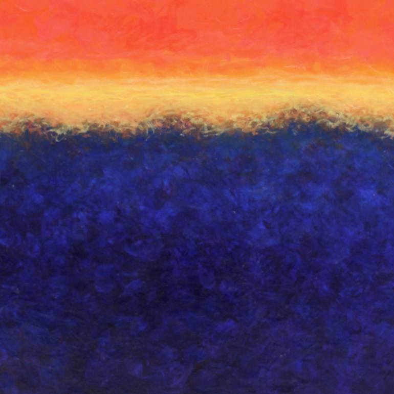 Original Abstract Landscape Painting by Eric Winzenried