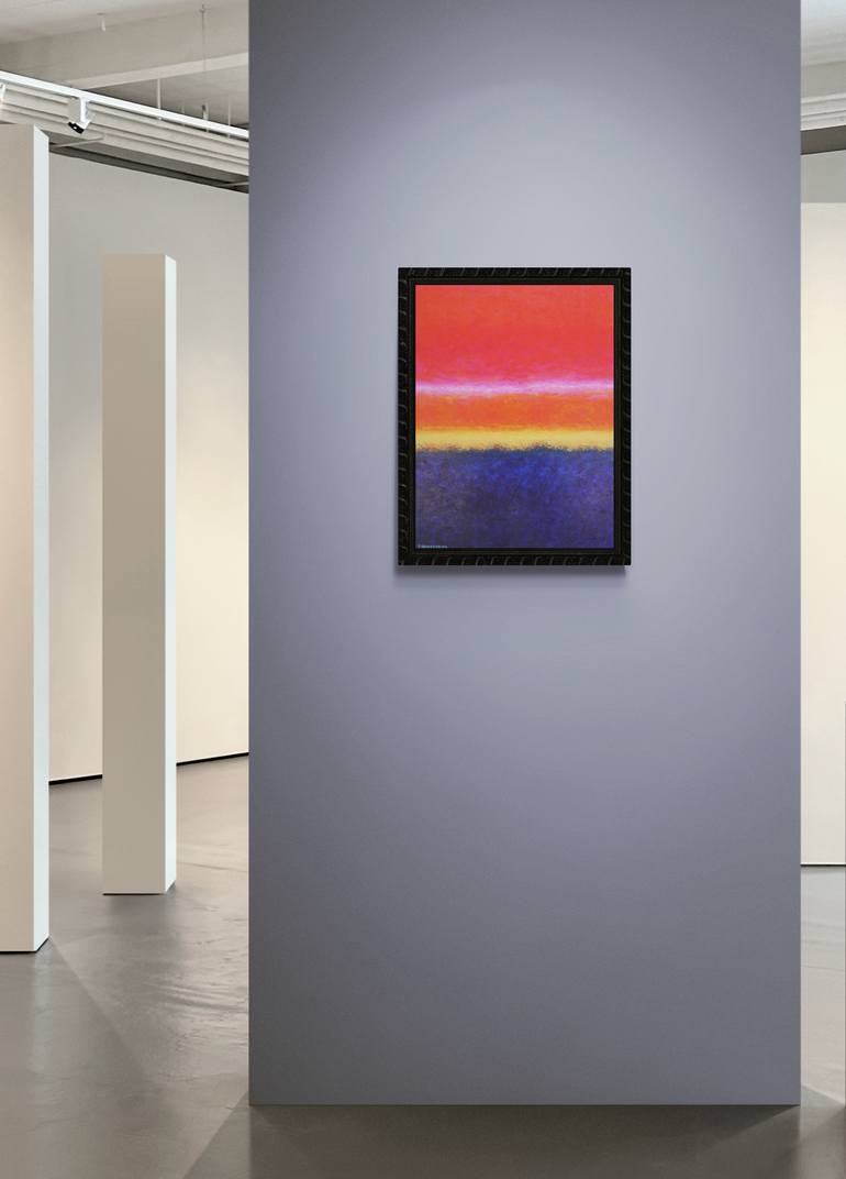 Original Abstract Landscape Painting by Eric Winzenried