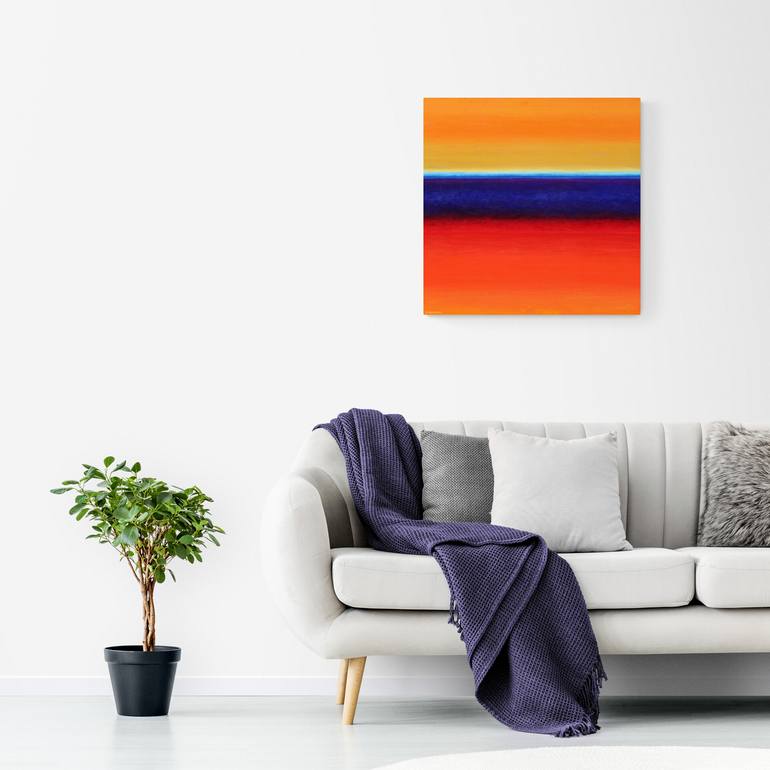 Original Abstract Landscape Painting by Eric Winzenried