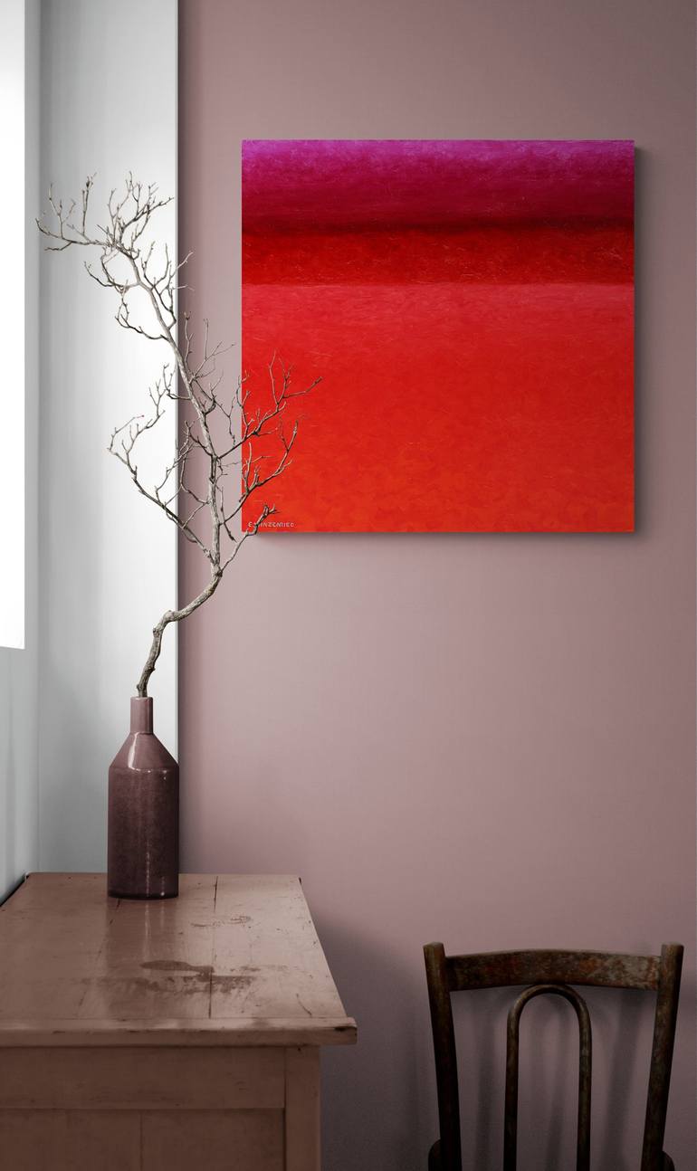 Original Abstract Landscape Painting by Eric Winzenried