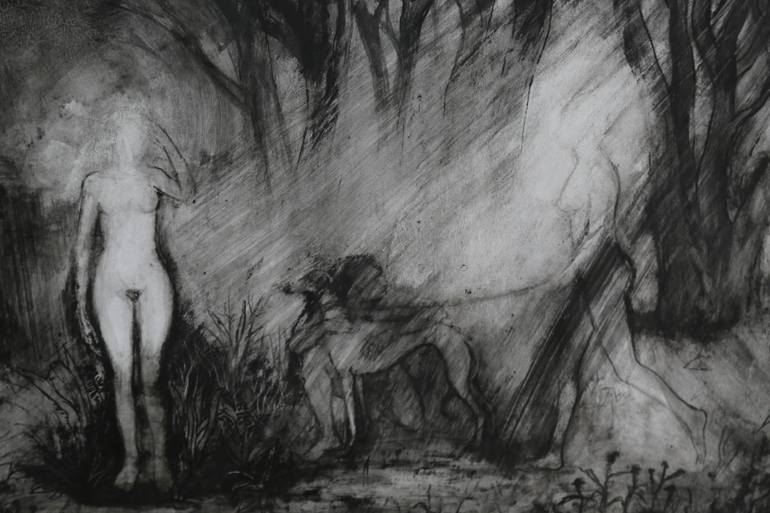 Original Expressionism Nature Drawing by Jorge Heberto Lopez