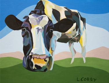 Original Animal Painting by Louise Corry