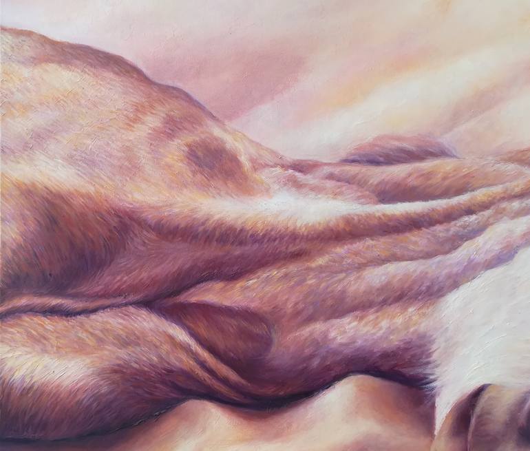 Original Figurative Horse Painting by Diana Torje
