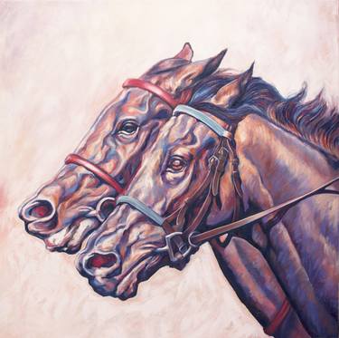 Print of Horse Paintings by Diana Torje
