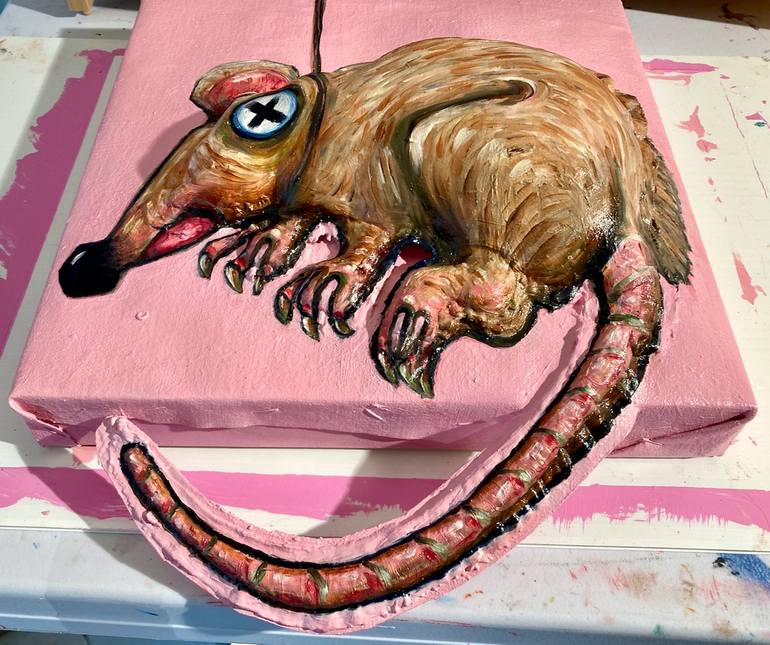 Original Contemporary Animal Painting by Victoria Hanks