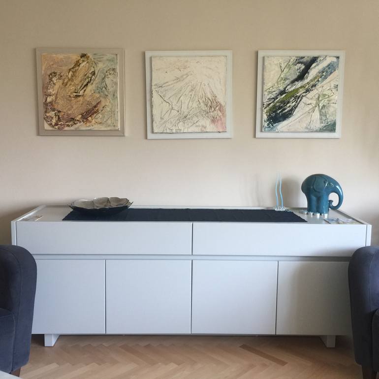 Original Abstract Painting by Nazan Kirci