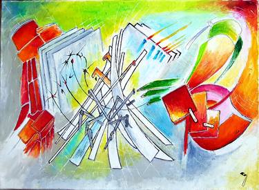 Original Abstract Paintings by gerard marin