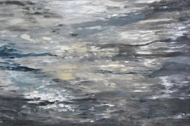 Original Abstract Seascape Paintings by Alissar Langworthy