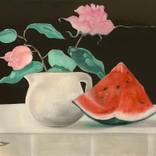 Rose e Anguria by Wikiarte Gallery