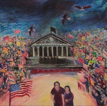 Original Political Paintings by Richard Kreznar