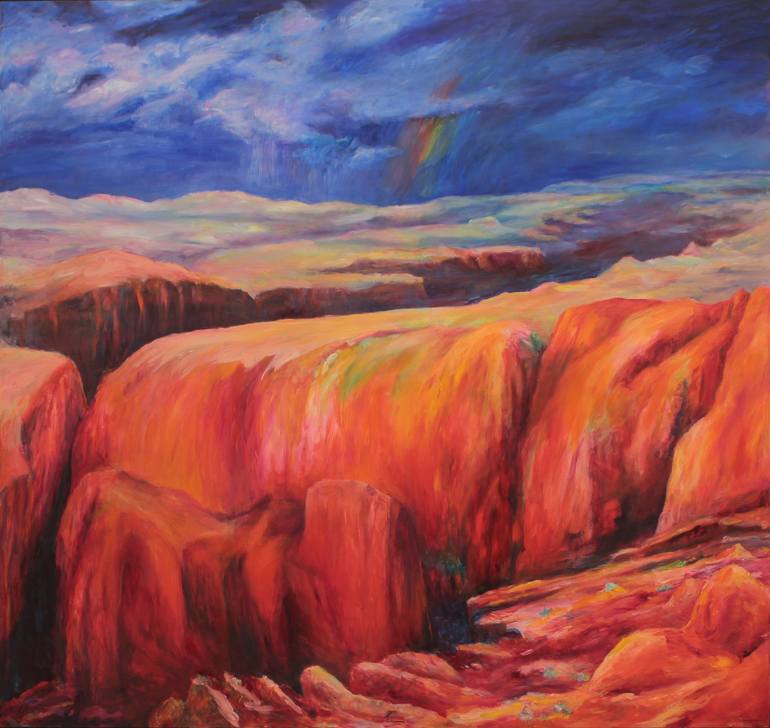 Oil Spill, 2024 Painting by Richard Kreznar | Saatchi Art