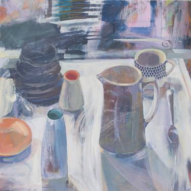 Print of Abstract Still Life Paintings by Gabriella Buckingham