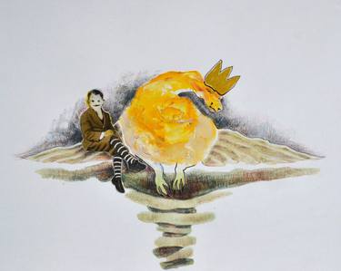 Print of Surrealism Family Collage by Tamuna Tateladze
