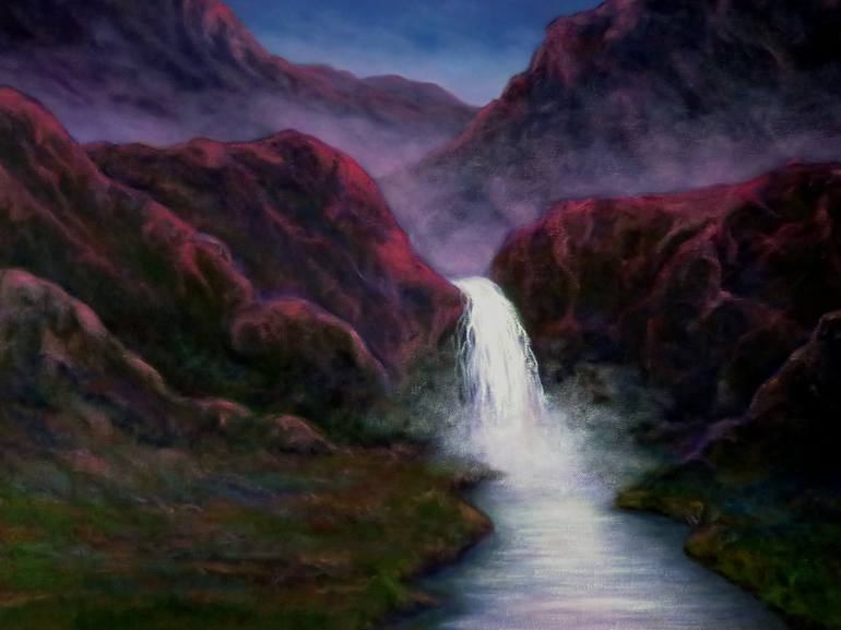 Original Fantasy Painting by Vicki Van Vynckt