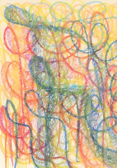 Original Abstract Expressionism Abstract Drawings by D.C. Thomas