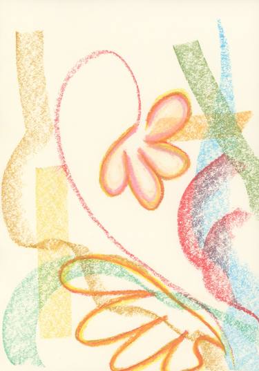 Original Floral Drawings by D.C. Thomas