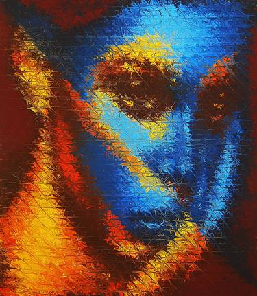 Print of Abstract Portrait Paintings by Pongsatorn Tipasatien